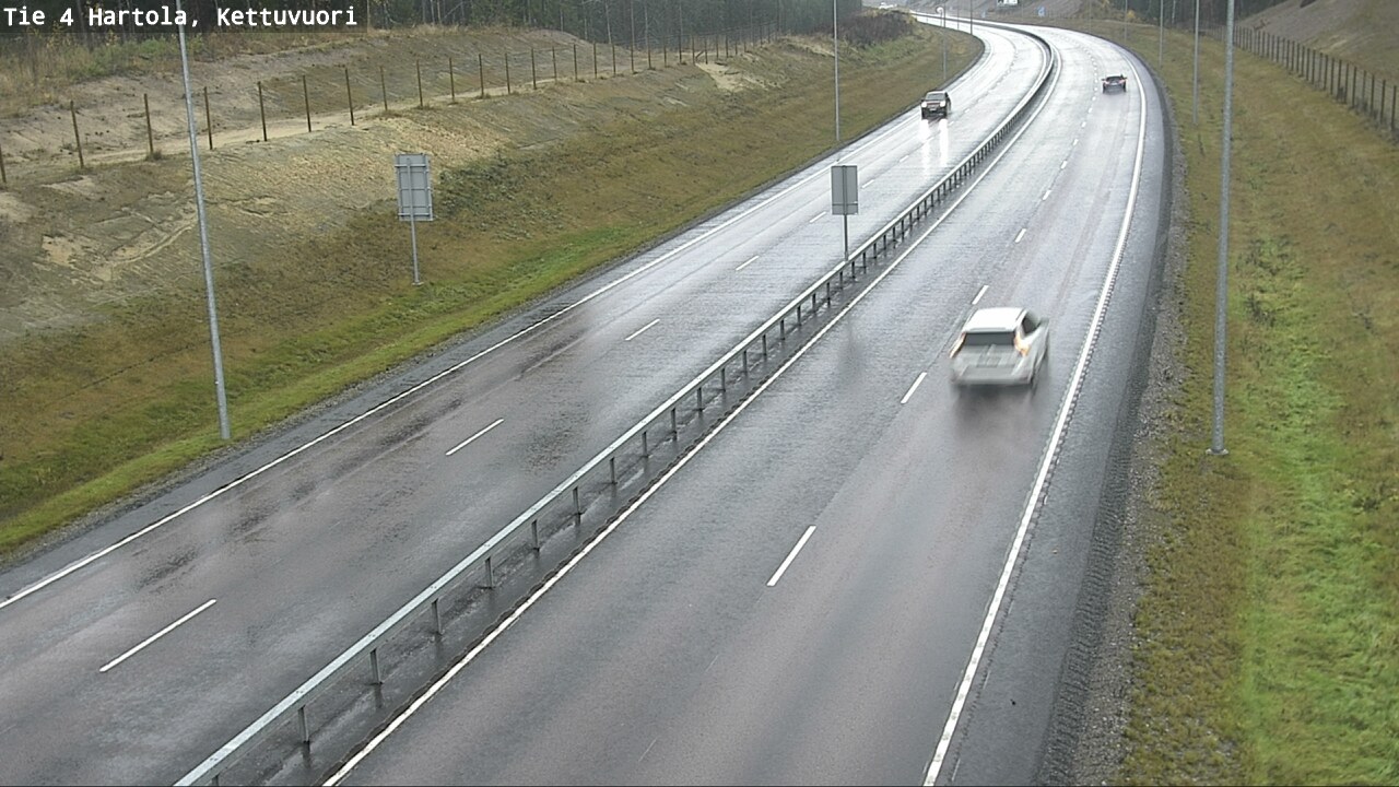 Weather Camera Image Road 4 Hartola, Kettuvuori, Hartola, Päijät-Häme