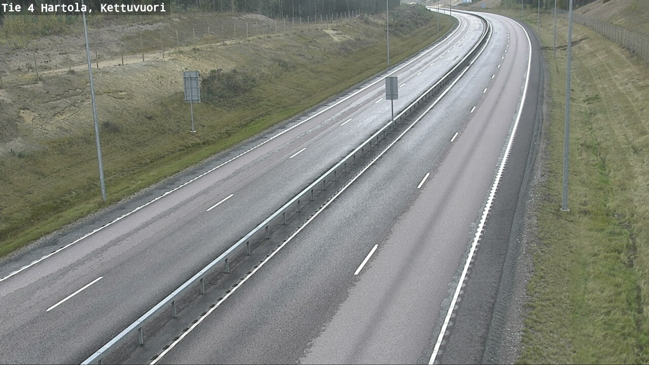 Weather Camera Image Road 4 Hartola, Kettuvuori, Hartola, Päijät-Häme