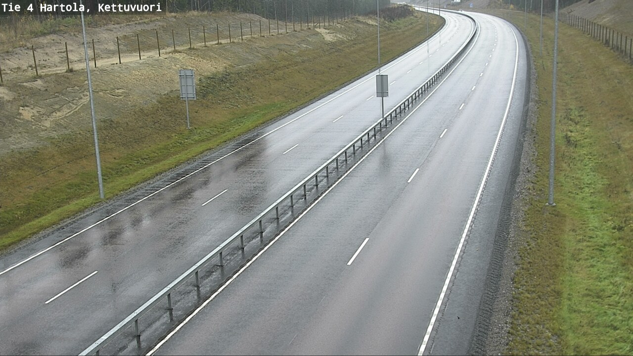 Weather Camera Image Väg 4 Hartola, Kettuvuori, Hartola, Päijät-Häme
