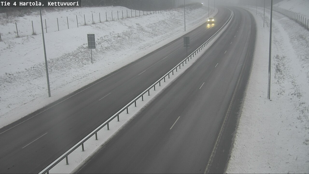 Weather Camera Image Väg 4 Hartola, Kettuvuori, Hartola, Päijät-Häme