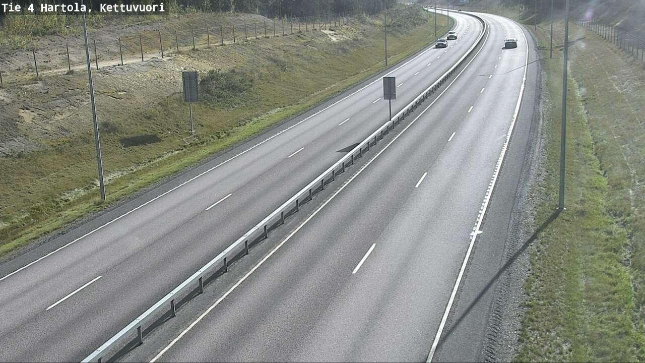 Weather Camera Image Road 4 Hartola, Kettuvuori, Hartola, Päijät-Häme