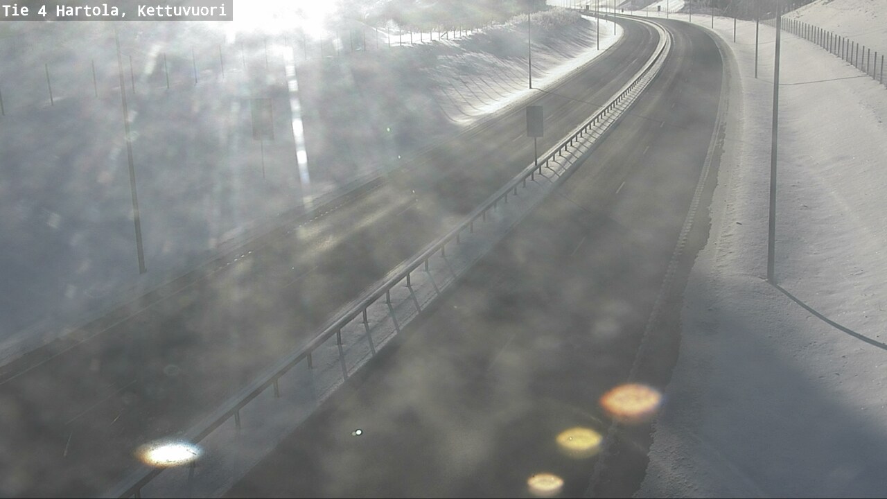 Weather Camera Image Road 4 Hartola, Kettuvuori, Hartola, Päijät-Häme