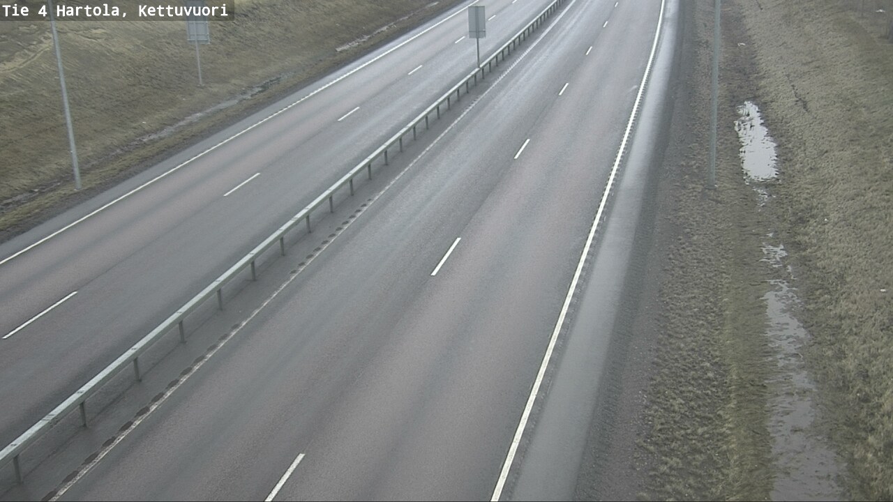 Weather Camera Image Väg 4 Hartola, Kettuvuori, Hartola, Päijät-Häme