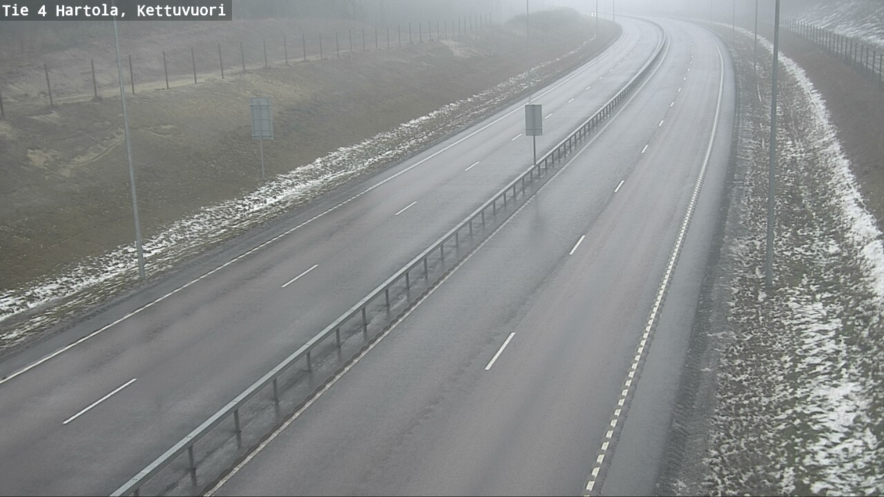 Weather Camera Image Väg 4 Hartola, Kettuvuori, Hartola, Päijät-Häme
