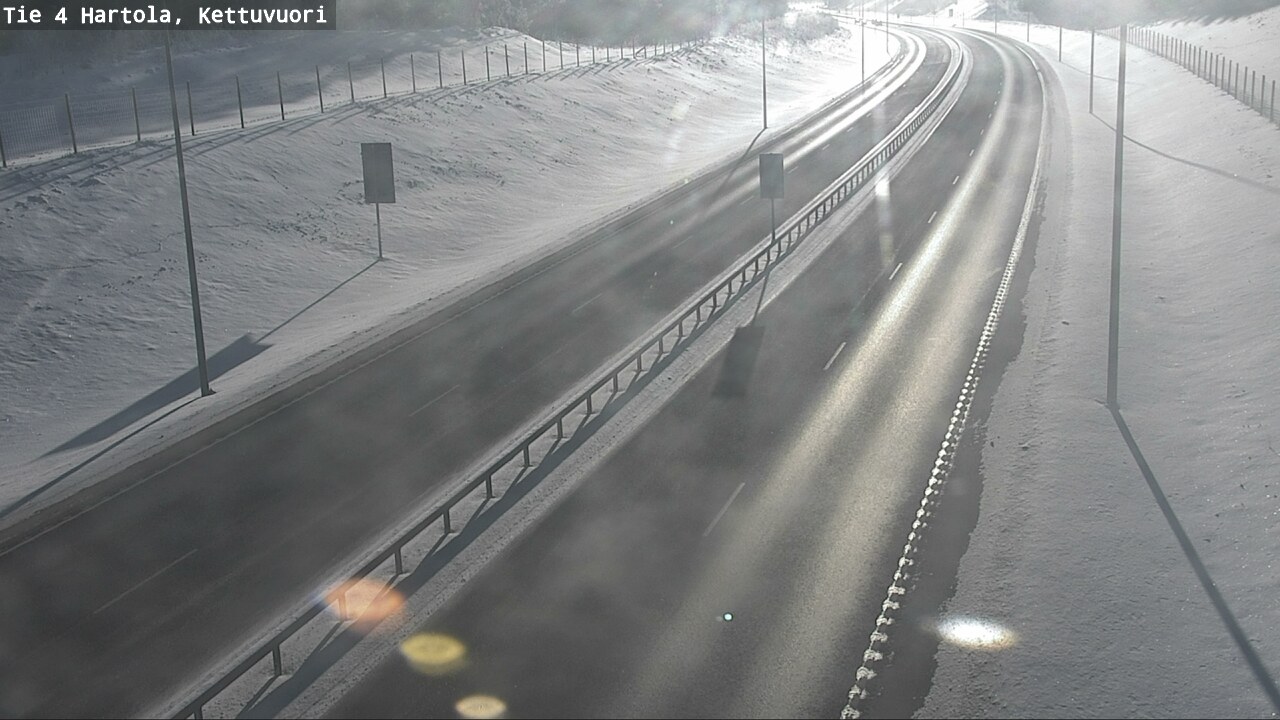 Weather Camera Image Road 4 Hartola, Kettuvuori, Hartola, Päijät-Häme