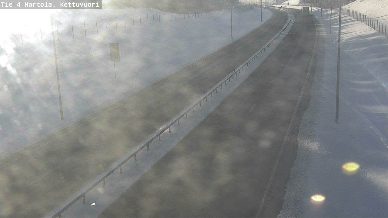 Weather Camera Image Road 4 Hartola, Kettuvuori, Hartola, Päijät-Häme