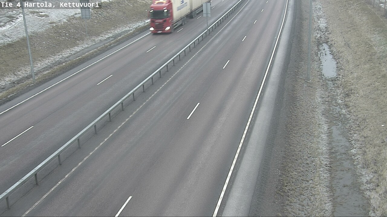 Weather Camera Image Väg 4 Hartola, Kettuvuori, Hartola, Päijät-Häme