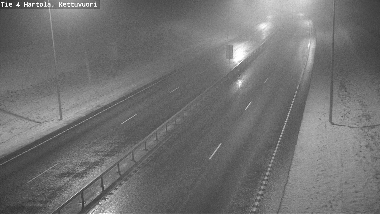 Weather Camera Image Väg 4 Hartola, Kettuvuori, Hartola, Päijät-Häme