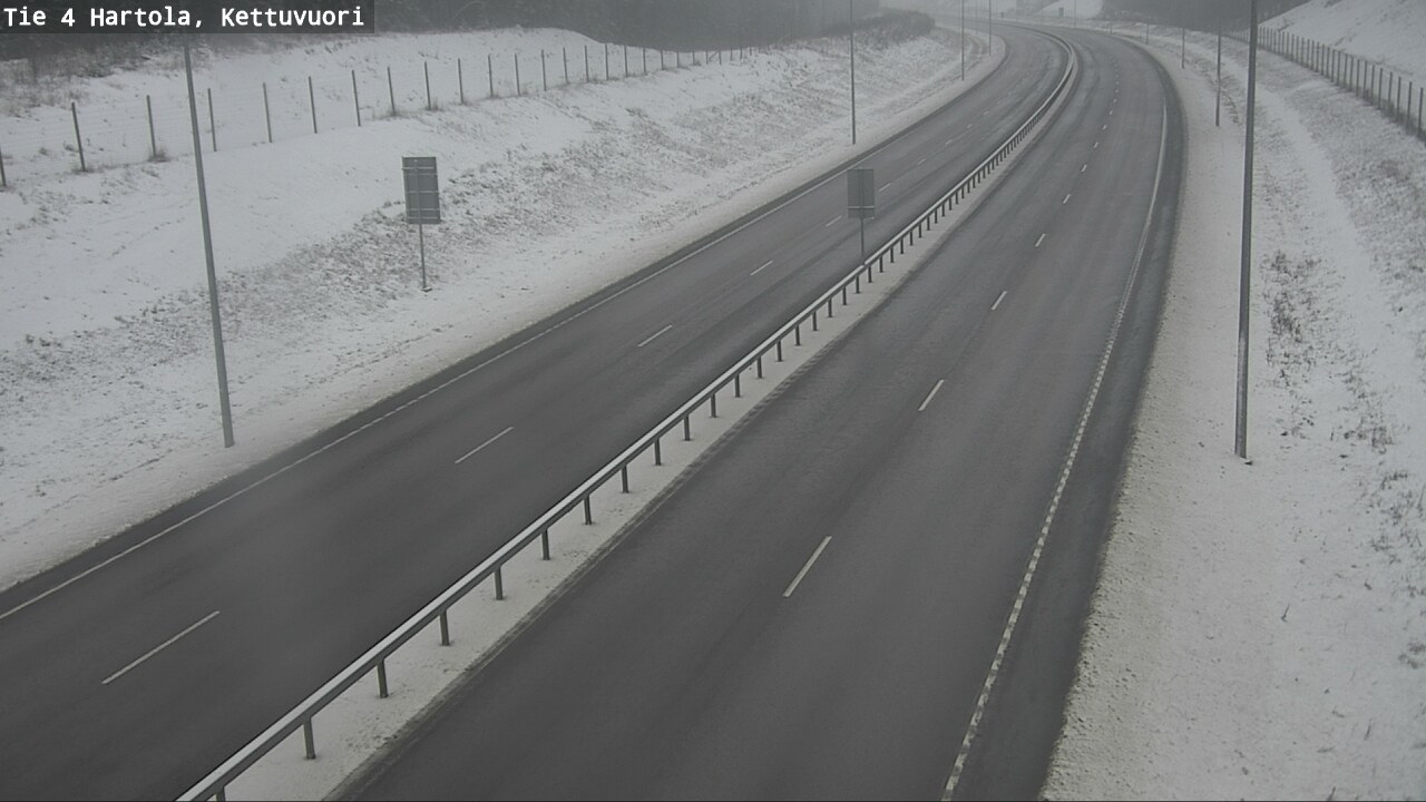 Weather Camera Image Väg 4 Hartola, Kettuvuori, Hartola, Päijät-Häme