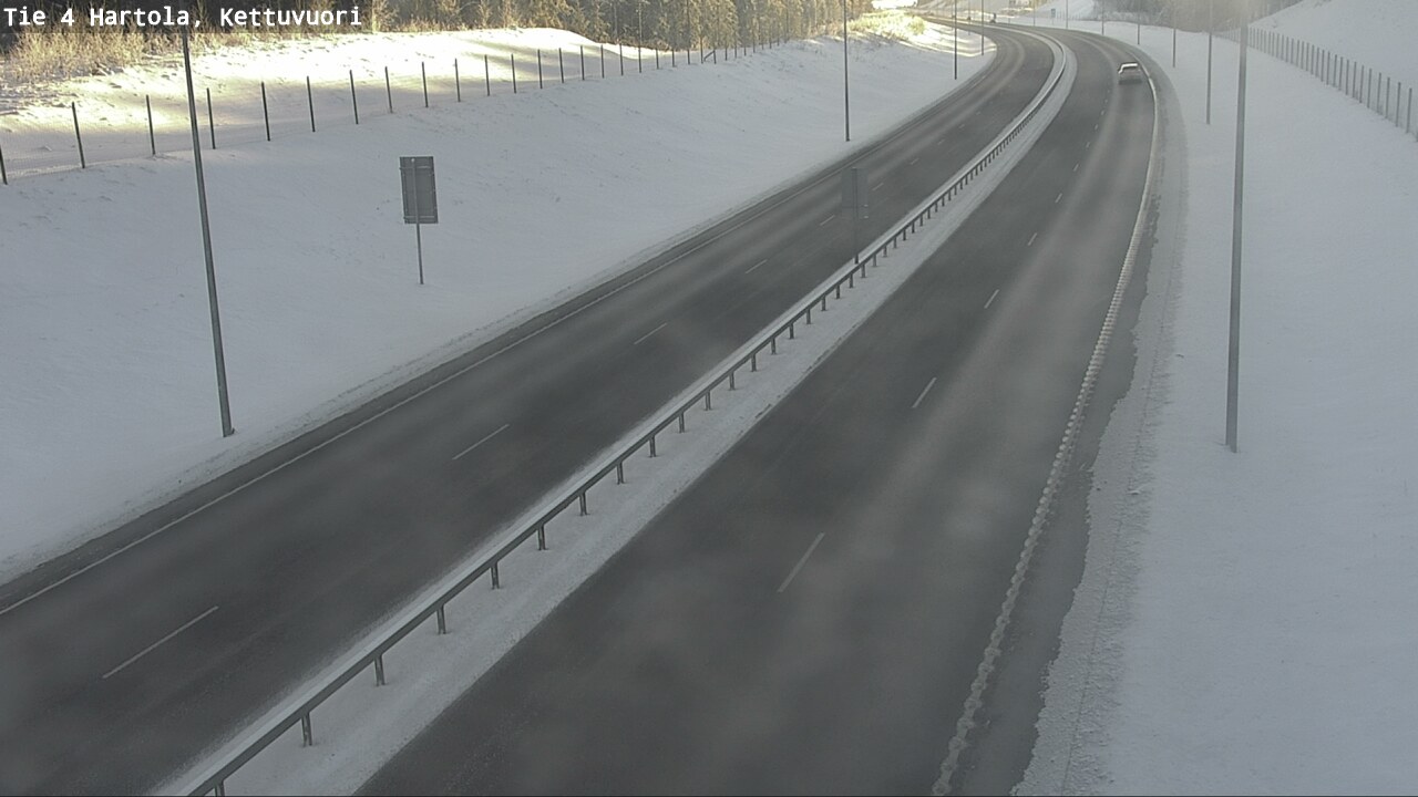 Weather Camera Image Road 4 Hartola, Kettuvuori, Hartola, Päijät-Häme