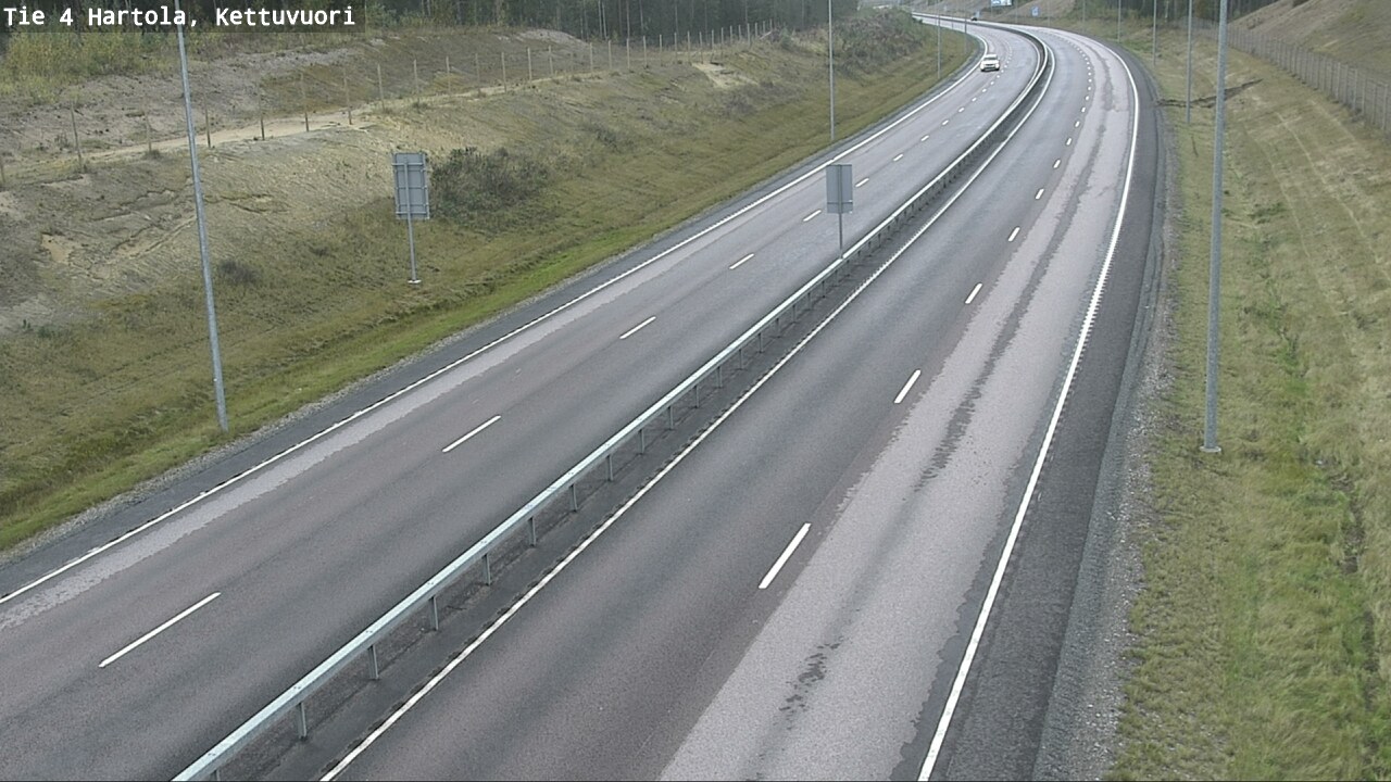 Weather Camera Image Road 4 Hartola, Kettuvuori, Hartola, Päijät-Häme