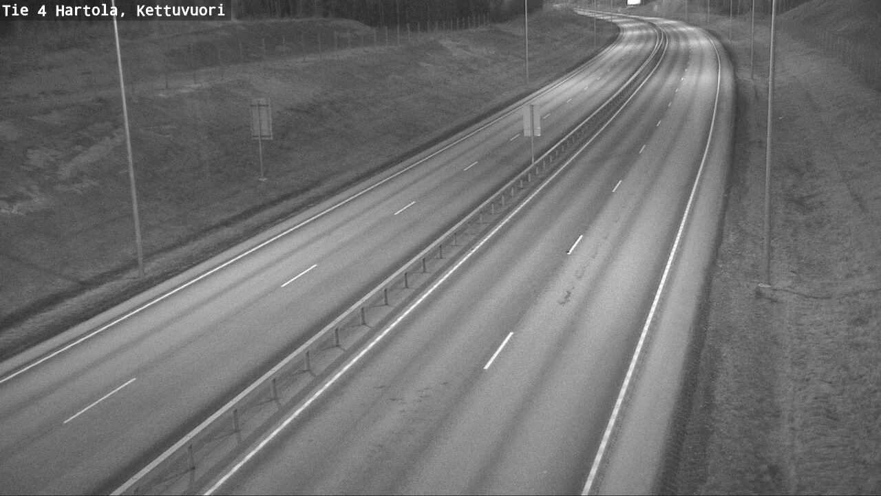 Weather Camera Image Road 4 Hartola, Kettuvuori, Hartola, Päijät-Häme