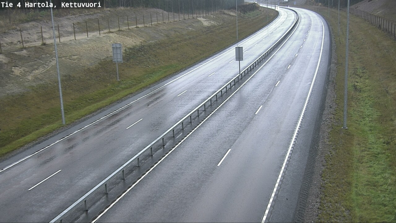 Weather Camera Image Väg 4 Hartola, Kettuvuori, Hartola, Päijät-Häme
