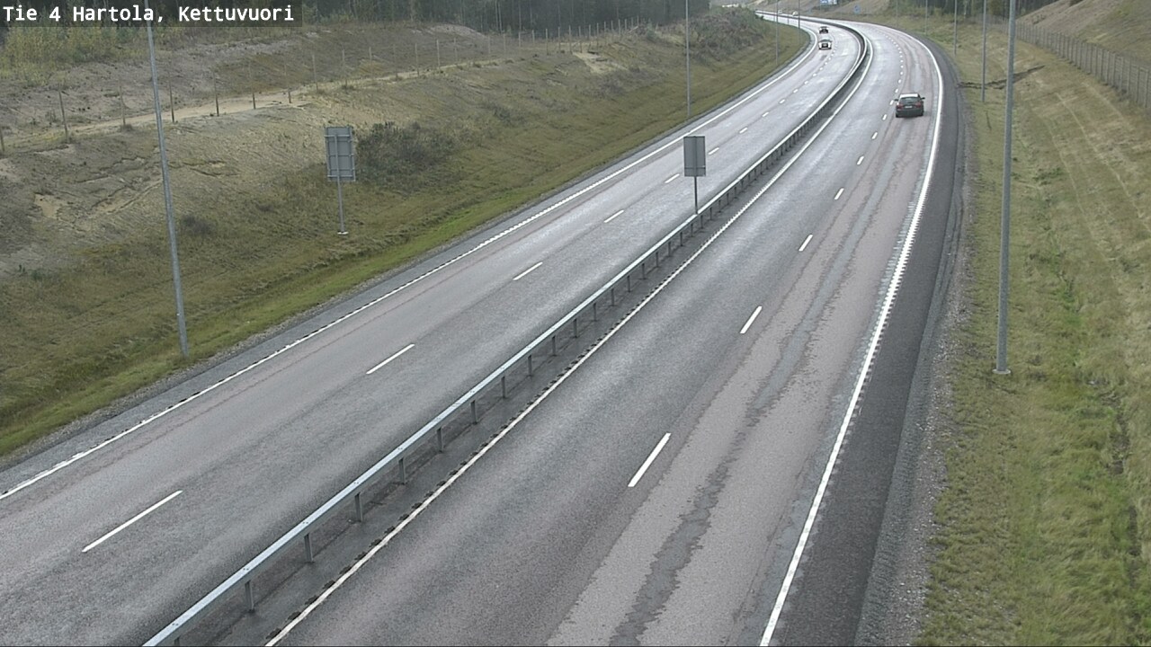 Weather Camera Image Road 4 Hartola, Kettuvuori, Hartola, Päijät-Häme