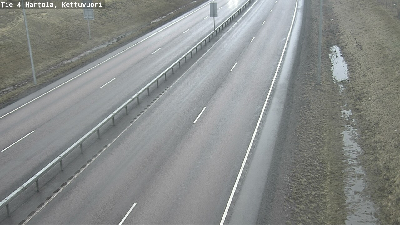 Weather Camera Image Väg 4 Hartola, Kettuvuori, Hartola, Päijät-Häme