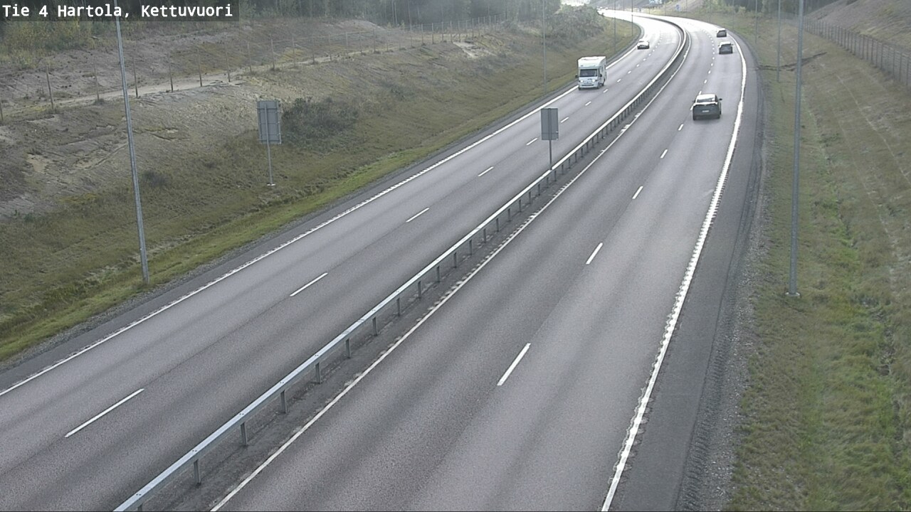 Weather Camera Image Road 4 Hartola, Kettuvuori, Hartola, Päijät-Häme
