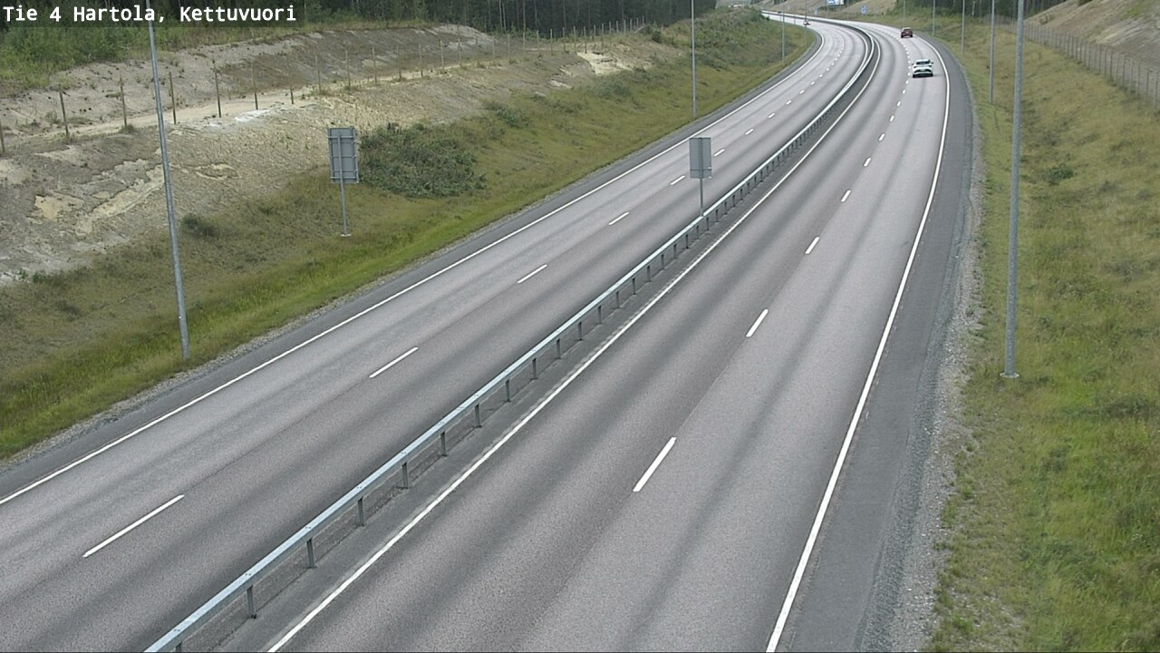 Weather Camera Image Road 4 Hartola, Kettuvuori, Hartola, Päijät-Häme