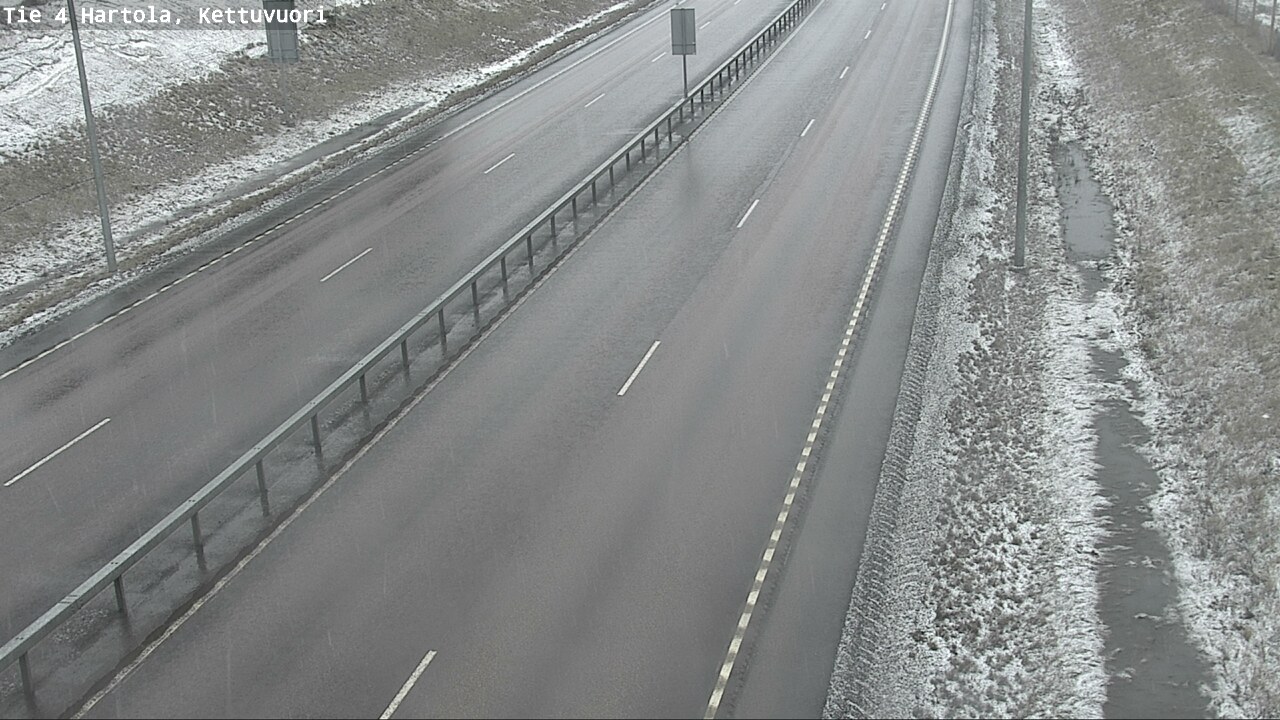 Weather Camera Image Väg 4 Hartola, Kettuvuori, Hartola, Päijät-Häme