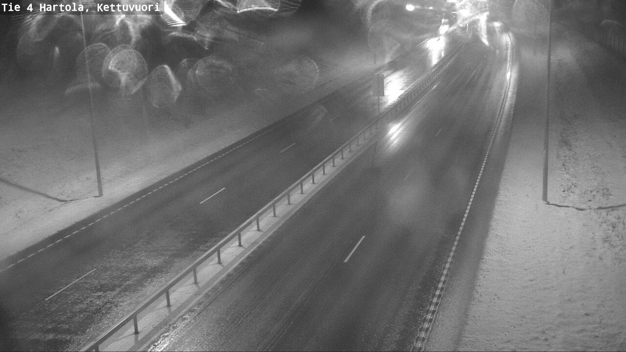 Weather Camera Image Väg 4 Hartola, Kettuvuori, Hartola, Päijät-Häme