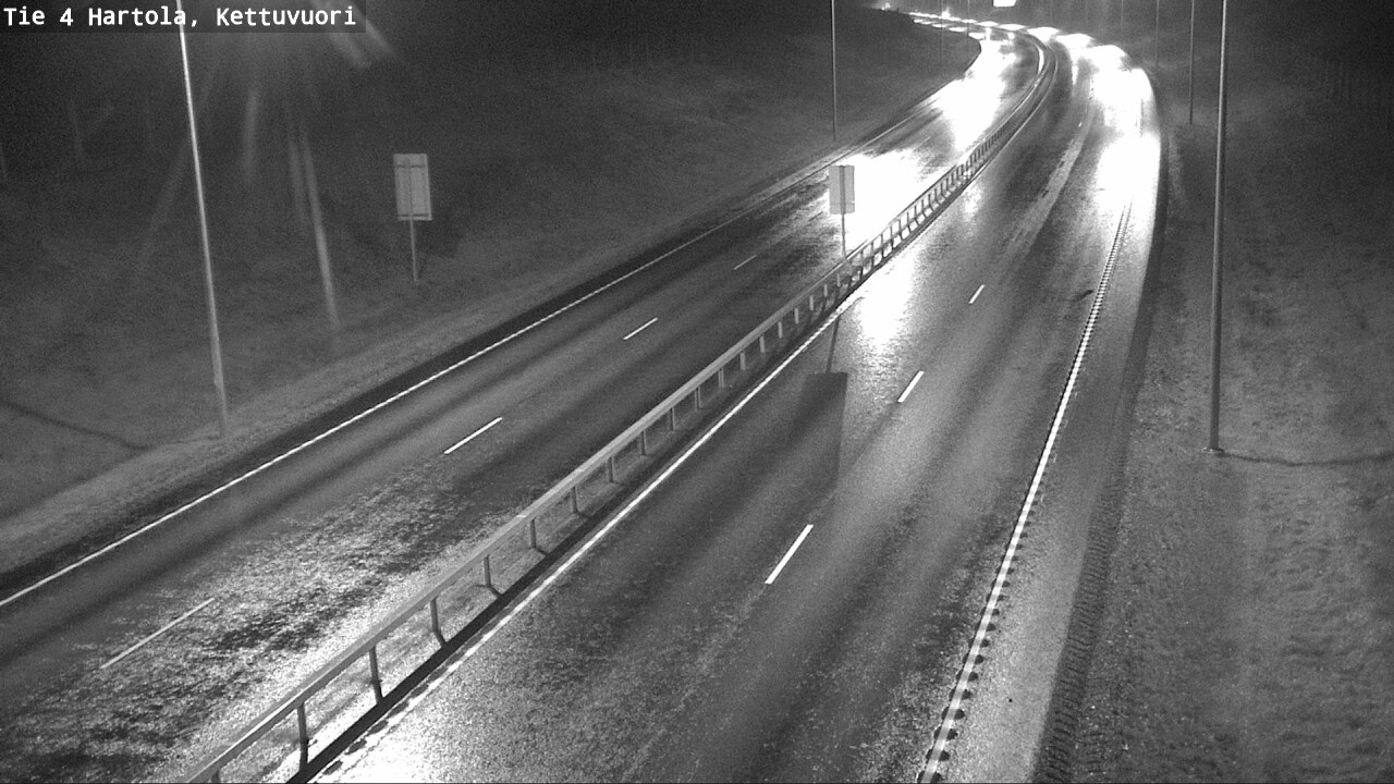 Weather Camera Image Väg 4 Hartola, Kettuvuori, Hartola, Päijät-Häme