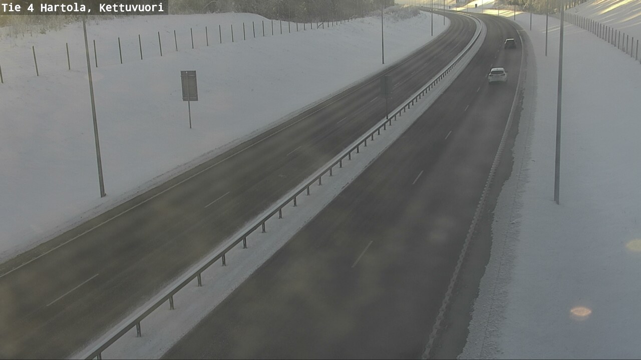Weather Camera Image Road 4 Hartola, Kettuvuori, Hartola, Päijät-Häme