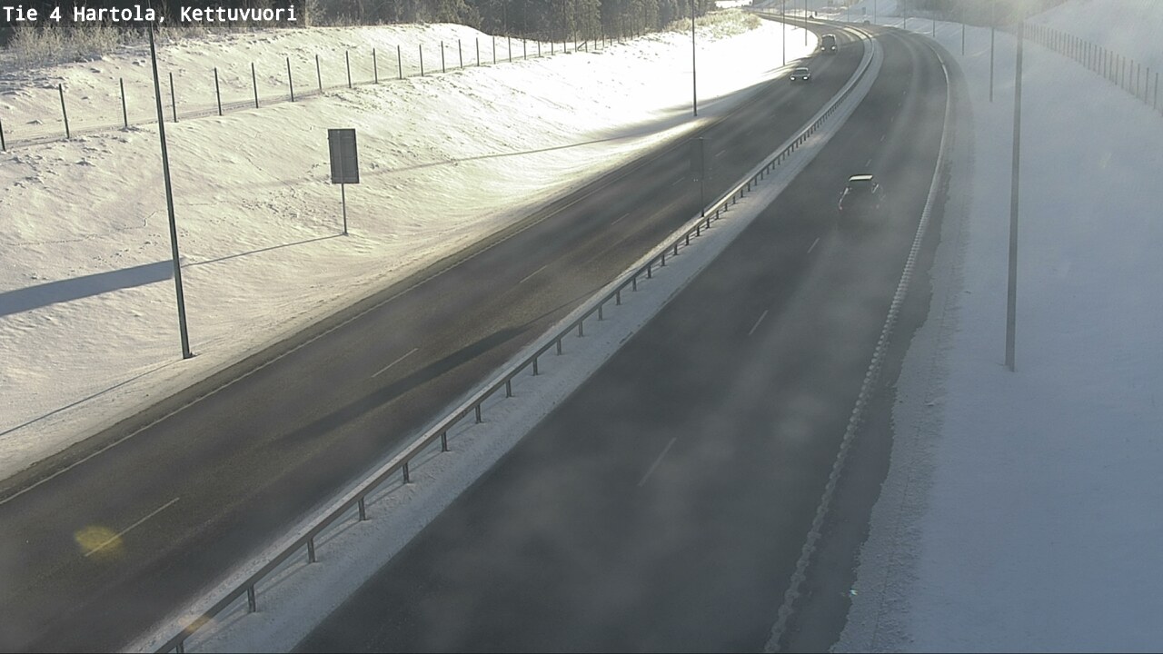 Weather Camera Image Road 4 Hartola, Kettuvuori, Hartola, Päijät-Häme