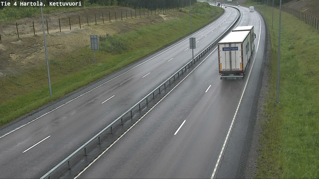 Weather Camera Image Väg 4 Hartola, Kettuvuori, Hartola, Päijät-Häme