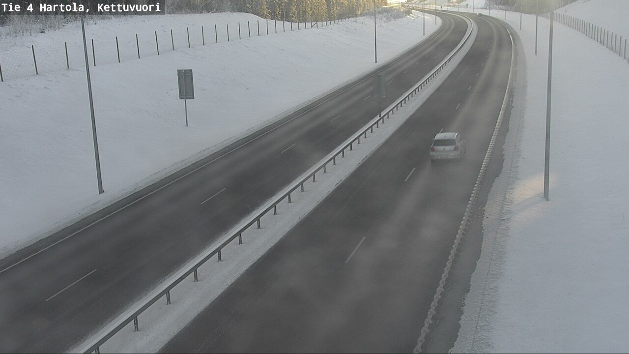 Weather Camera Image Road 4 Hartola, Kettuvuori, Hartola, Päijät-Häme