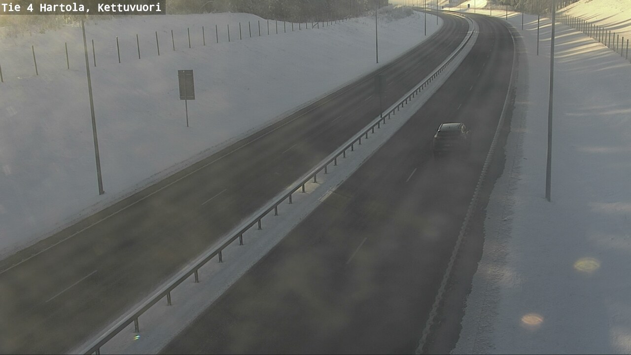 Weather Camera Image Road 4 Hartola, Kettuvuori, Hartola, Päijät-Häme