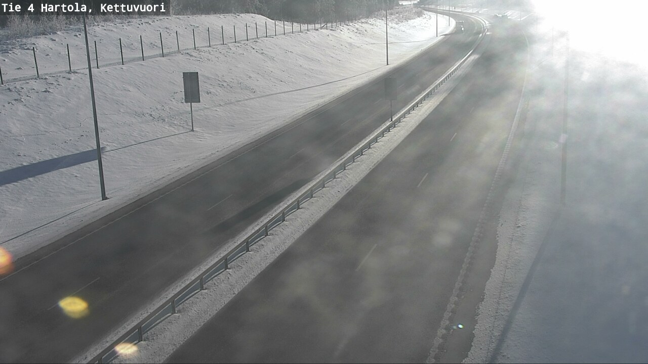 Weather Camera Image Road 4 Hartola, Kettuvuori, Hartola, Päijät-Häme