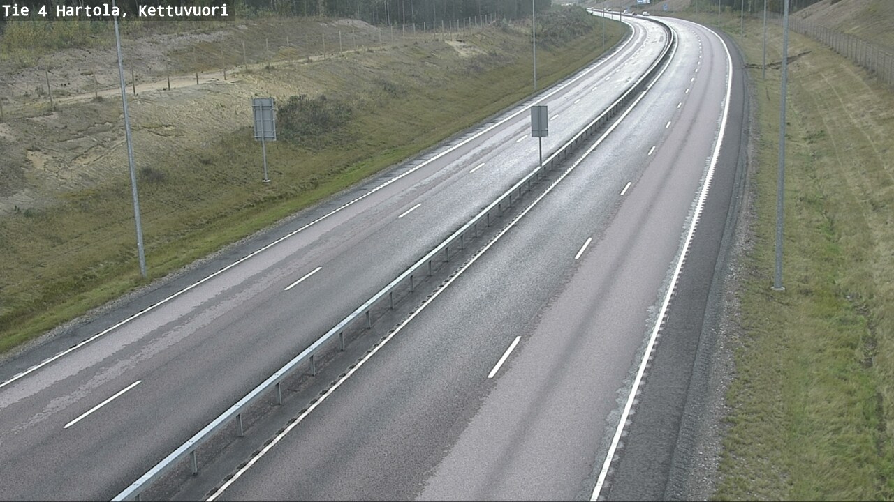 Weather Camera Image Road 4 Hartola, Kettuvuori, Hartola, Päijät-Häme