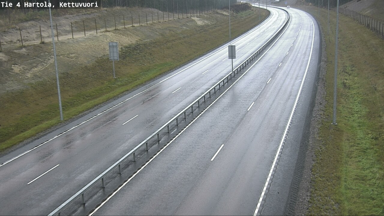 Weather Camera Image Väg 4 Hartola, Kettuvuori, Hartola, Päijät-Häme