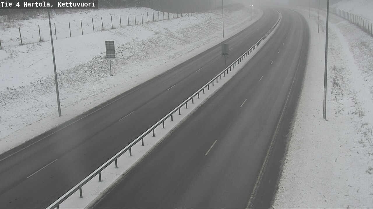 Weather Camera Image Väg 4 Hartola, Kettuvuori, Hartola, Päijät-Häme