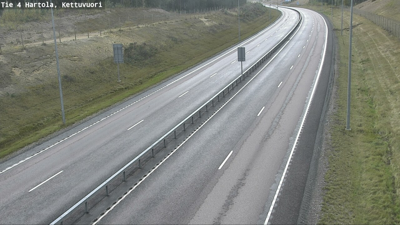 Weather Camera Image Road 4 Hartola, Kettuvuori, Hartola, Päijät-Häme