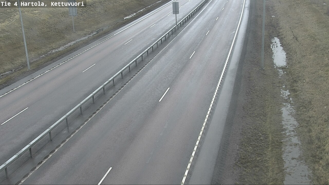 Weather Camera Image Väg 4 Hartola, Kettuvuori, Hartola, Päijät-Häme