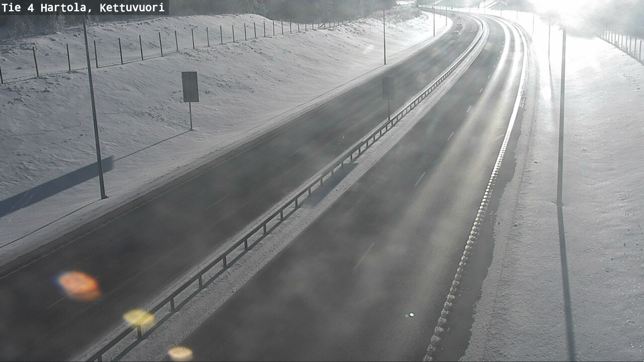 Weather Camera Image Road 4 Hartola, Kettuvuori, Hartola, Päijät-Häme