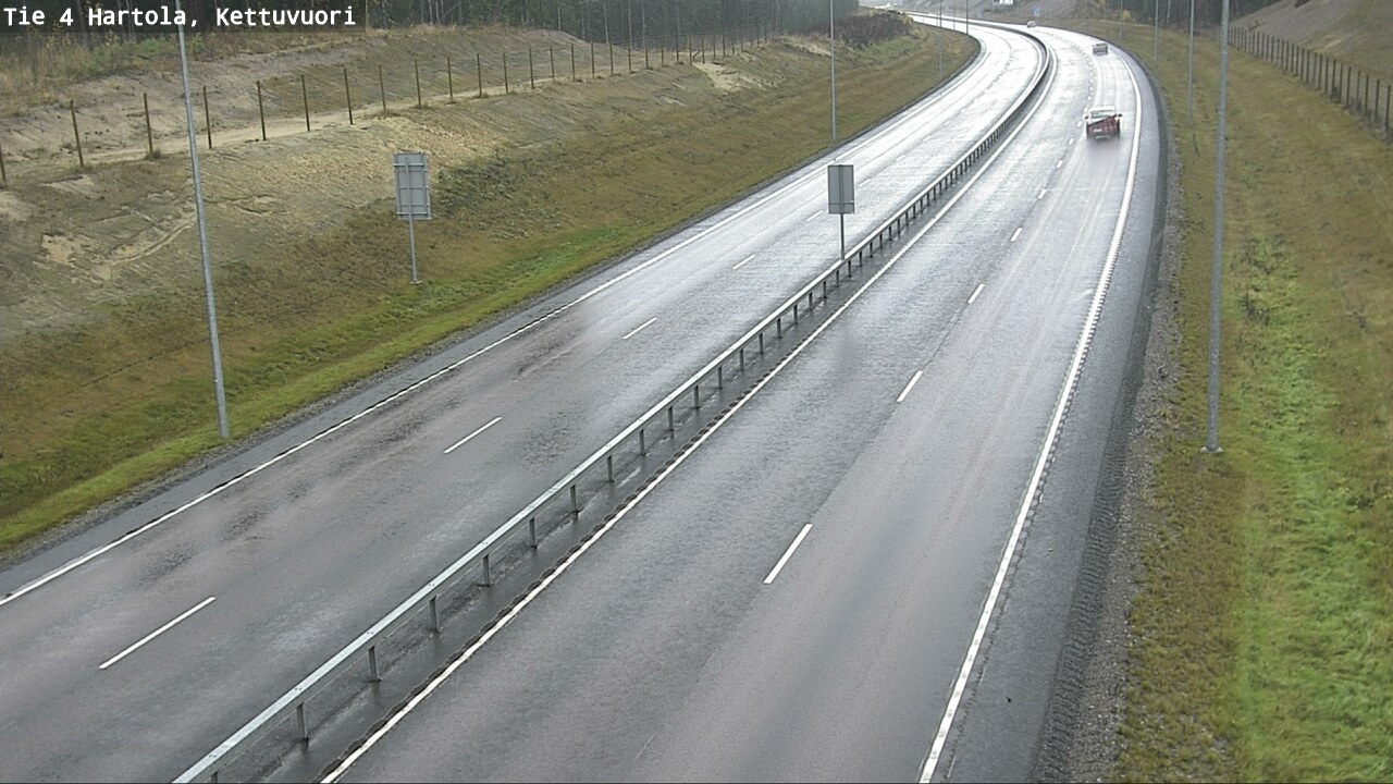 Weather Camera Image Väg 4 Hartola, Kettuvuori, Hartola, Päijät-Häme