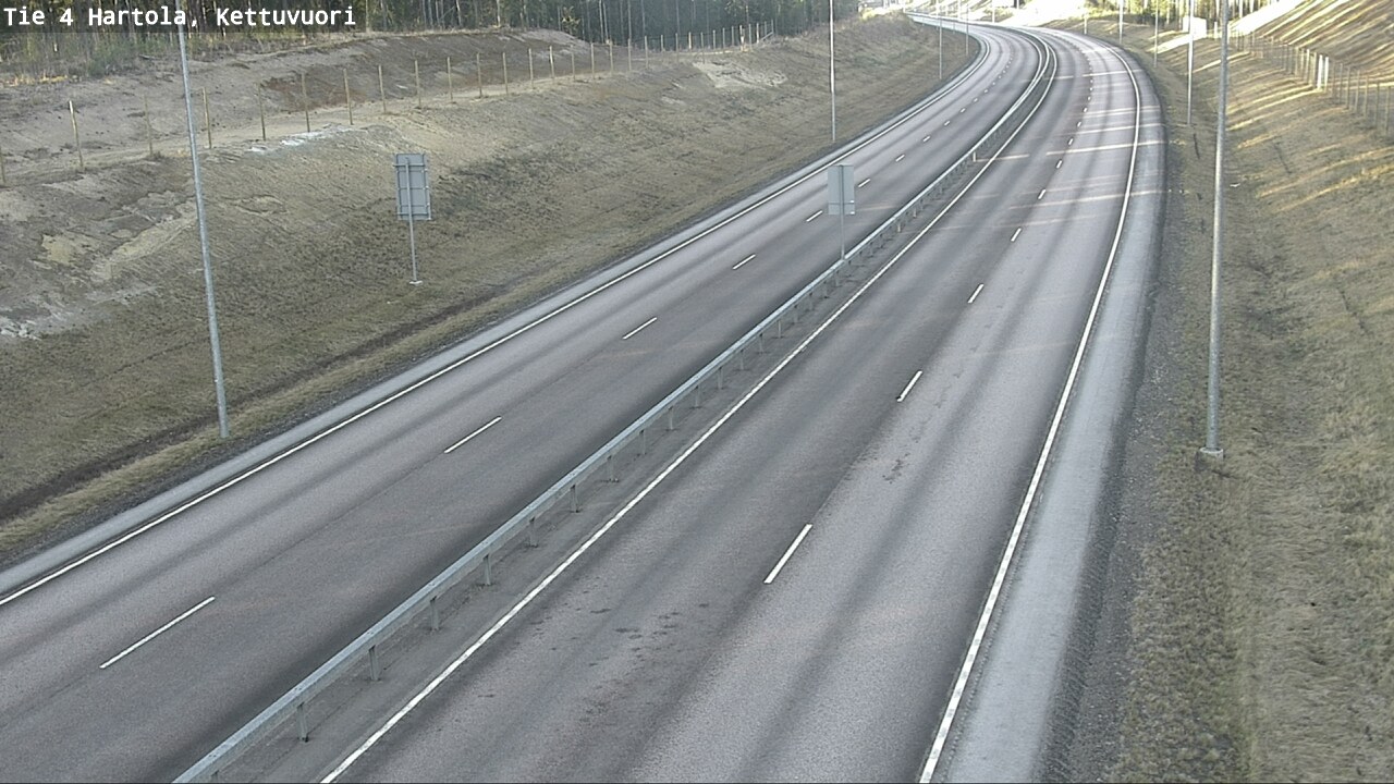 Weather Camera Image Road 4 Hartola, Kettuvuori, Hartola, Päijät-Häme