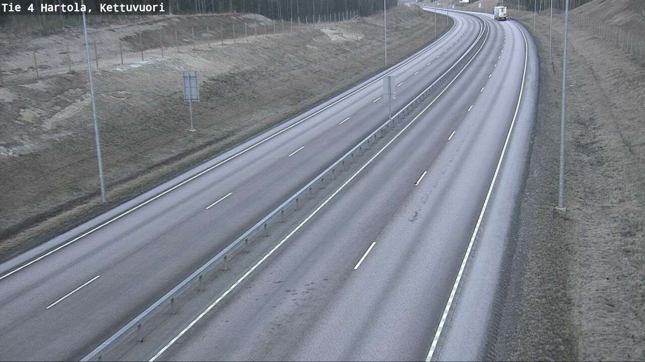Weather Camera Image Road 4 Hartola, Kettuvuori, Hartola, Päijät-Häme