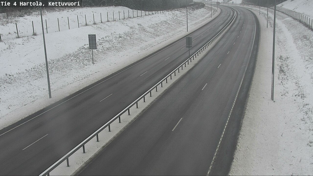 Weather Camera Image Väg 4 Hartola, Kettuvuori, Hartola, Päijät-Häme