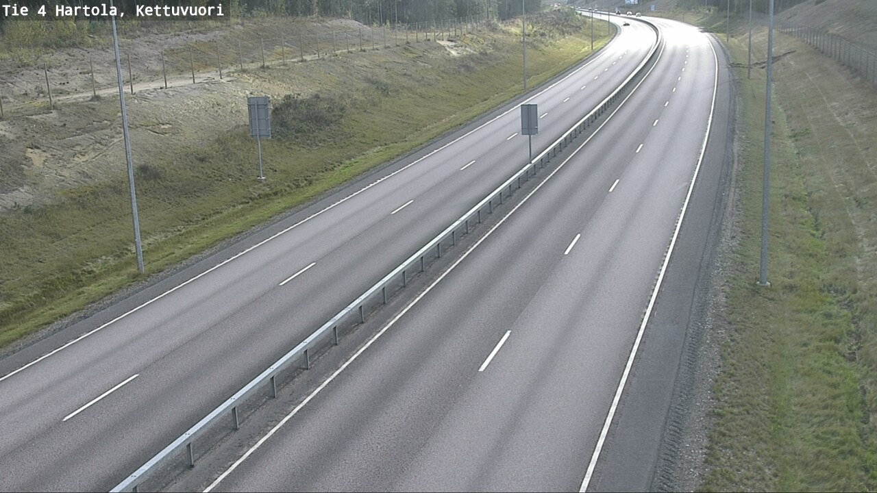 Weather Camera Image Road 4 Hartola, Kettuvuori, Hartola, Päijät-Häme