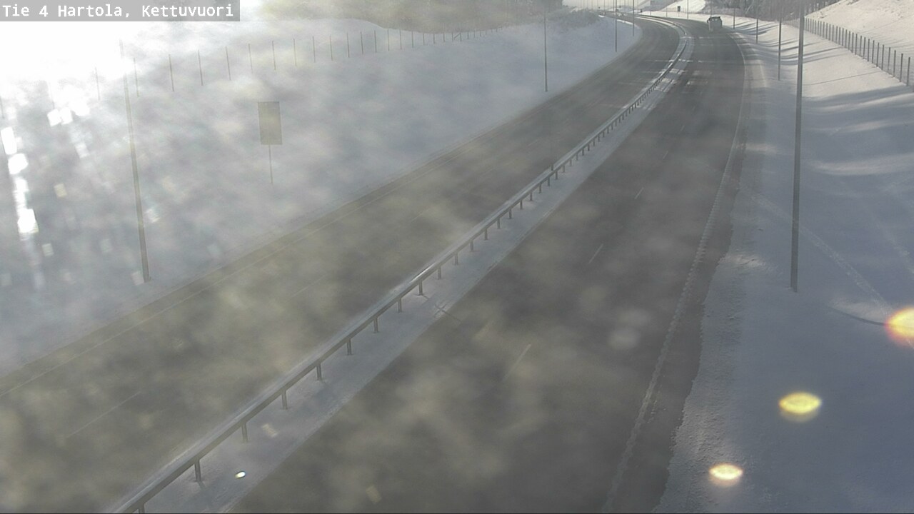 Weather Camera Image Road 4 Hartola, Kettuvuori, Hartola, Päijät-Häme