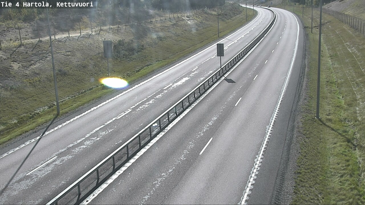 Weather Camera Image Road 4 Hartola, Kettuvuori, Hartola, Päijät-Häme