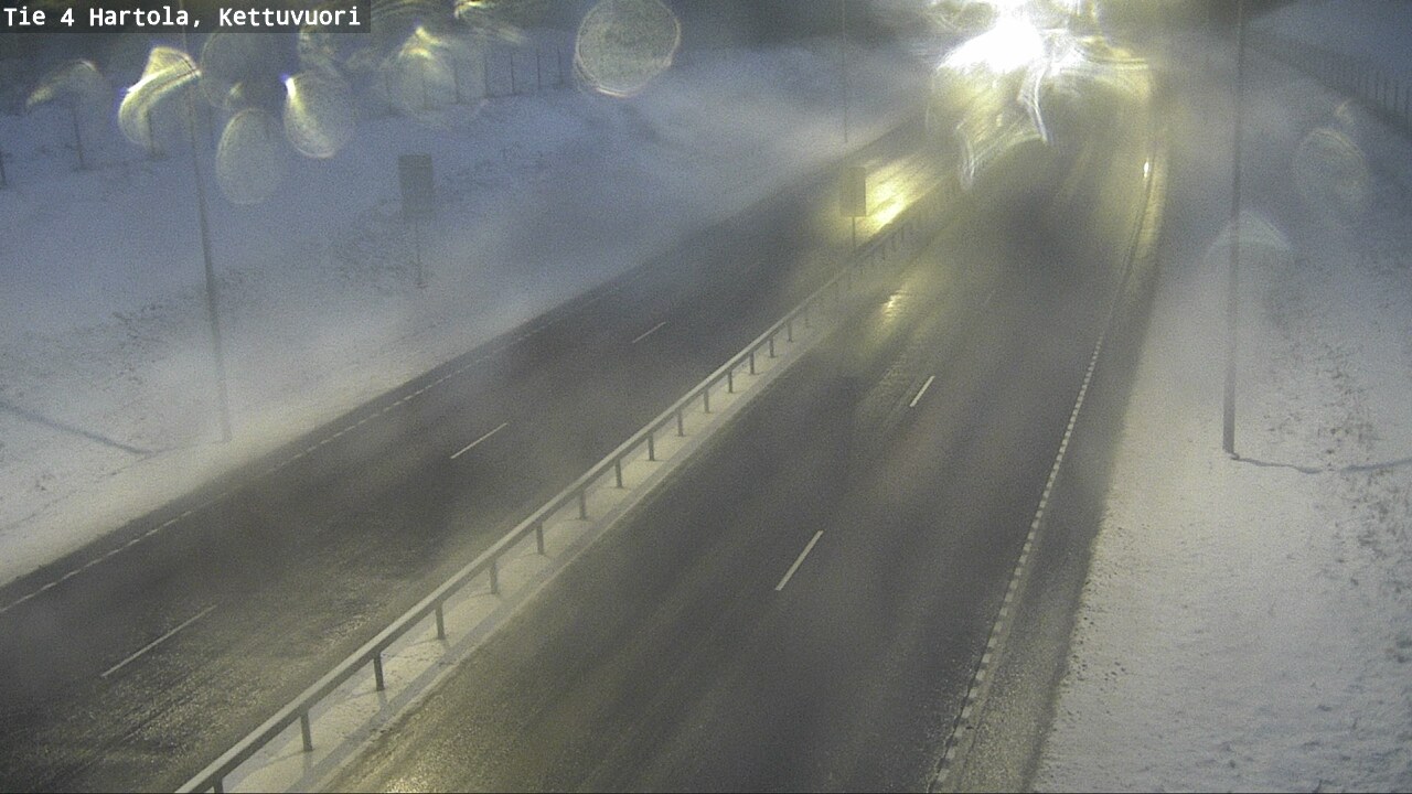 Weather Camera Image Väg 4 Hartola, Kettuvuori, Hartola, Päijät-Häme