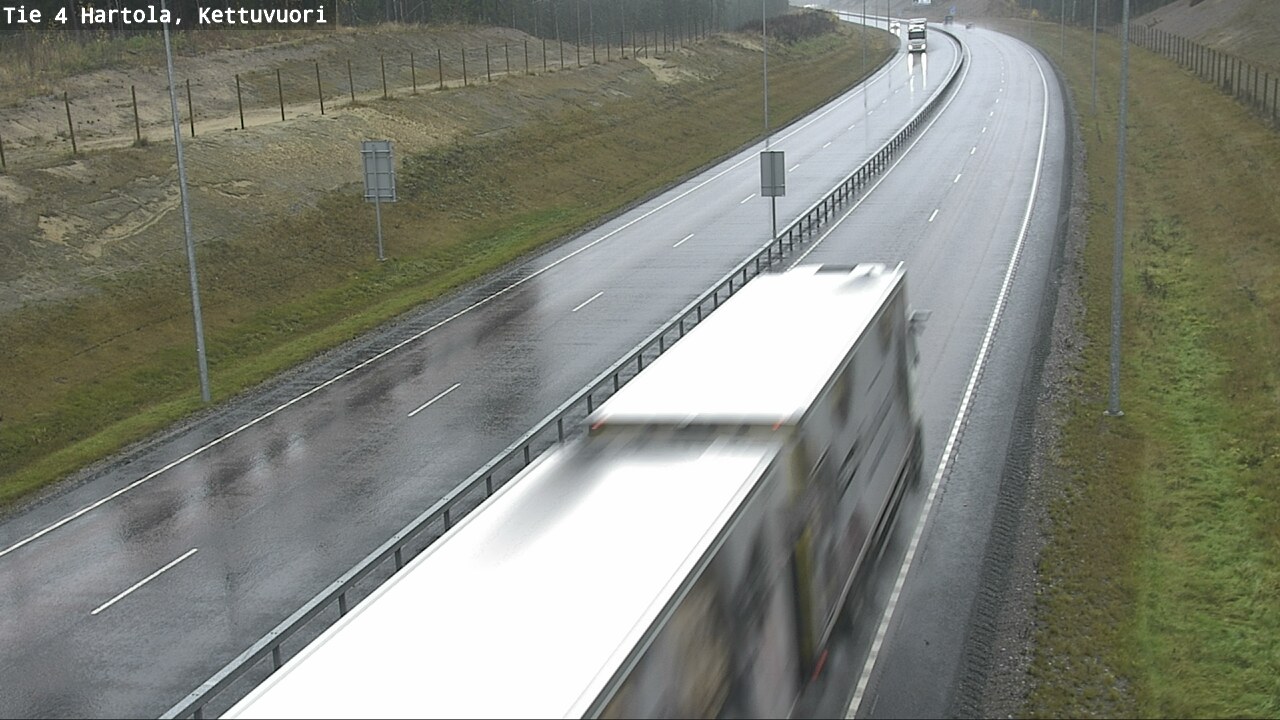 Weather Camera Image Väg 4 Hartola, Kettuvuori, Hartola, Päijät-Häme