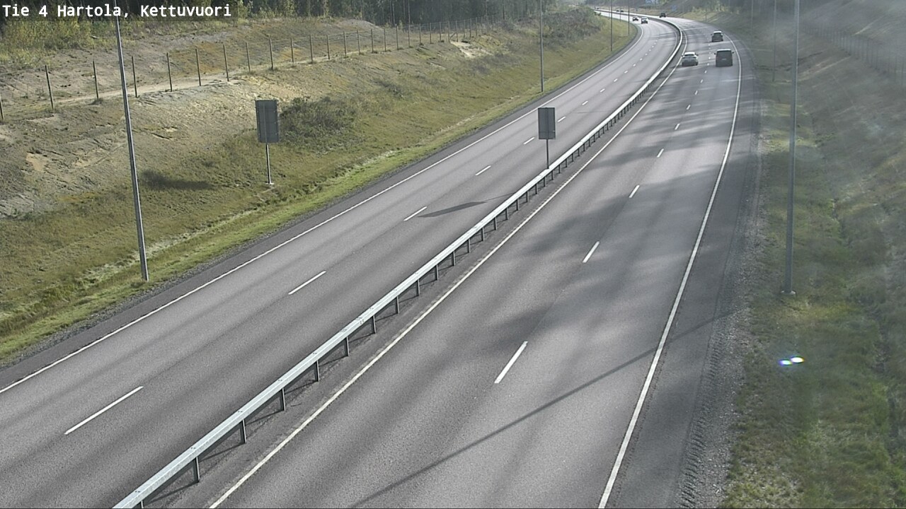 Weather Camera Image Road 4 Hartola, Kettuvuori, Hartola, Päijät-Häme