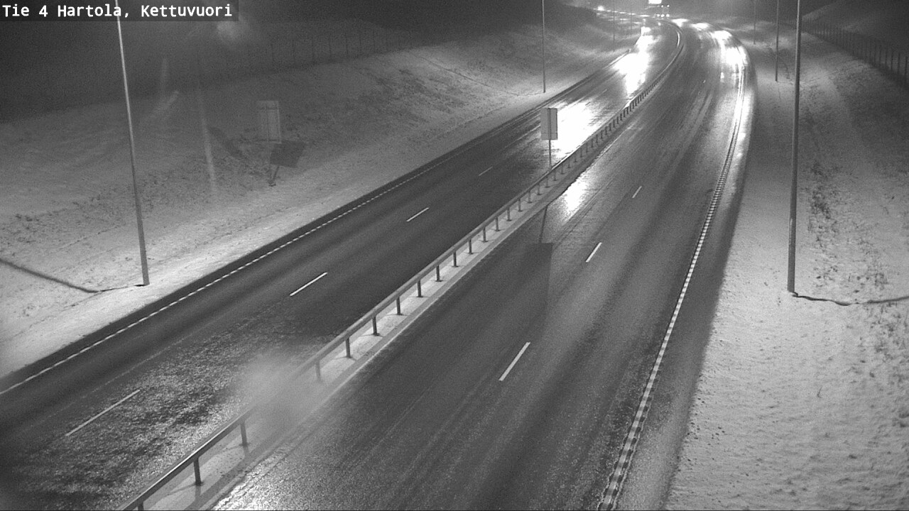 Weather Camera Image Väg 4 Hartola, Kettuvuori, Hartola, Päijät-Häme
