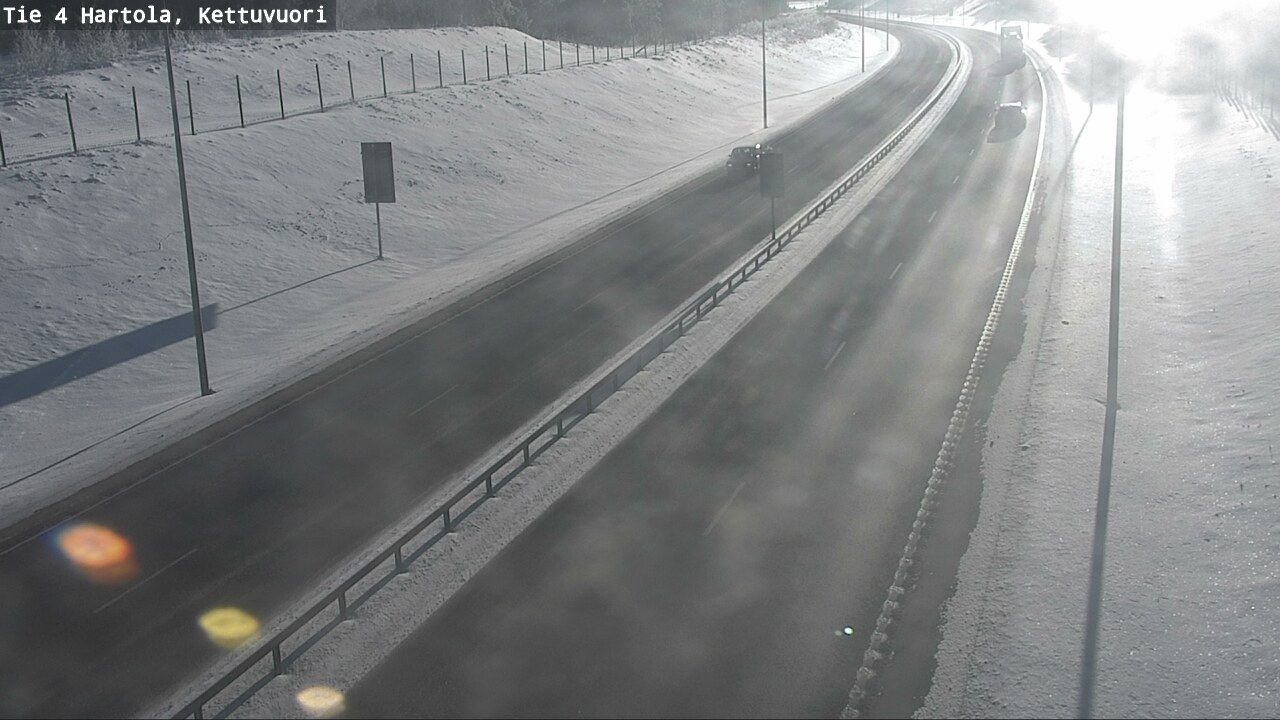 Weather Camera Image Road 4 Hartola, Kettuvuori, Hartola, Päijät-Häme