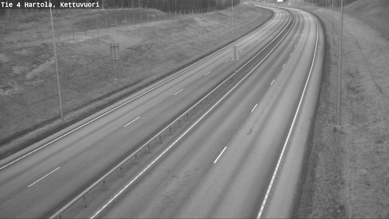 Weather Camera Image Road 4 Hartola, Kettuvuori, Hartola, Päijät-Häme