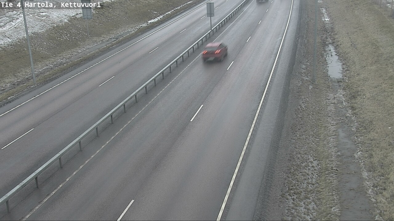 Weather Camera Image Väg 4 Hartola, Kettuvuori, Hartola, Päijät-Häme